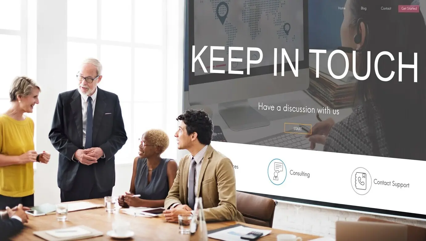 Концепция веб-страницы для онлайн-запроса на регистрацию